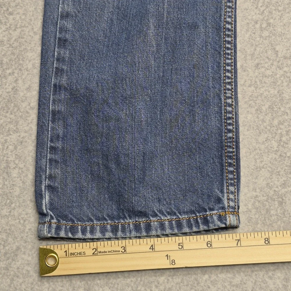 Diesel Shioner Jeans Mens 33x32 Blue Slim Skinny Distressed Denim Y2K Casual